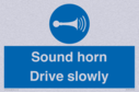 sound-horn-drive-slowly-warehousing-and-delivery-sign~